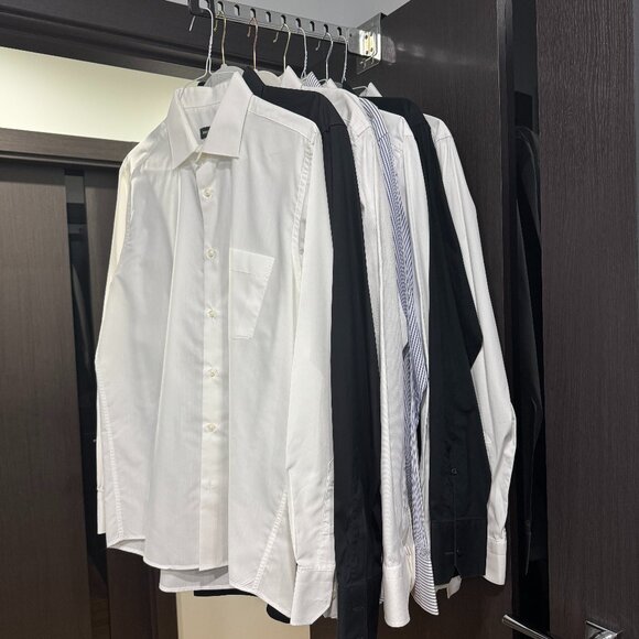 Bundle and save from 2 to 7 Men's Shirts, Size 17.5-17.3/4
